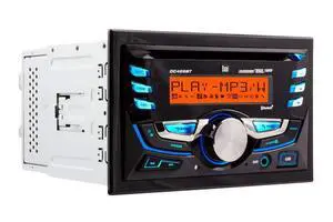 DC426BT Multimedia Double DIN Car Stereo with Built- in CD/MP3 Player & Bluetooth | 3.7 inch LCD Display DC426BT Multimedia Double DIN Car Stereo with Built- in CD/MP3 Player & Bluetooth | 3.7 inch LCD Display