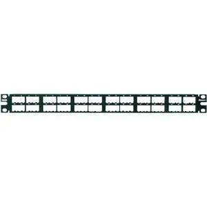 CPP48HDWBLY 48-Port Flat High-Density Patch Panel, Black CPP48HDWBLY 48-Port Flat High-Density Patch Panel, Black