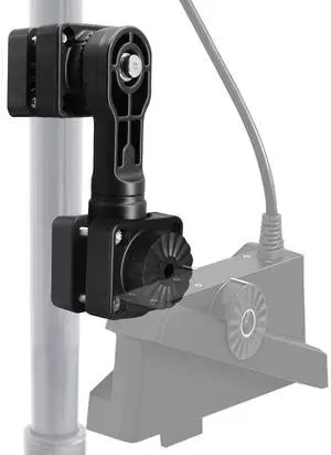 0 Degree Pole Mount, Trolling Motor Shaft Bracket, Compatible with Garmin Panoptix LiveScope XR LVS62 Transducer, Reinforced Heavy-Duty Bracket Replaces 0101324800, Fits 1.1"-1.38" Poles 0 Degree Pole Mount, Trolling Motor Shaft Bracket, Compatible with Garmin Panoptix LiveScope XR LVS62 Transducer, Reinforced Heavy-Duty Bracket Replaces 0101324800, Fits 1.1"-1.38" Poles
