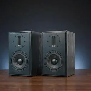 5.25" Passive Bookshelf Speakers with Magnetically Shielded Woofer and 4 Inches Ribbon Tweeter Pair - Needs Amplifier or Receiver to Operate 5.25" Passive Bookshelf Speakers with Magnetically Shielded Woofer and 4 Inches Ribbon Tweeter Pair - Needs Amplifier or Receiver to Operate