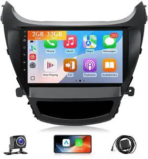 Android Car Stereo for Hyundai Elantra 2014 2015 2016 Radio with Apple Carplay Android Auto Mirrorlink 9 IPS Touch Screen Elantra Car Play Radio FM Bluetooth WiFi GPS Navi + AHD Camera MIC Android Car Stereo for Hyundai Elantra 2014 2015 2016 Radio with Apple Carplay Android Auto Mirrorlink 9 IPS Touch Screen Elantra Car Play Radio FM Bluetooth WiFi GPS Navi + AHD Camera MIC