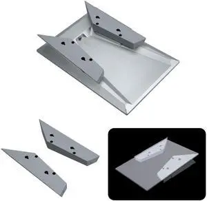 Roof Wedge Mount Kit for Starlink Performance Gen 3 Flat Dishy, Fits RV, Boat, Wood, Metal, Plastic or Slotted Vehicle Rails Roof Wedge Mount Kit for Starlink Performance Gen 3 Flat Dishy, Fits RV, Boat, Wood, Metal, Plastic or Slotted Vehicle Rails