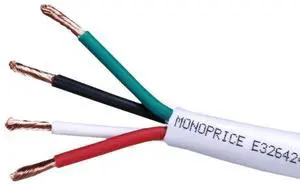 100ft 14AWG CL2 Rated 4-Conductor Loud Speaker Cable (For In-Wall Installation) 100ft 14AWG CL2 Rated 4-Conductor Loud Speaker Cable (For In-Wall Installation)