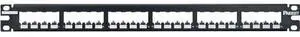 CP24BLY 24-Port Flat Patch Panel, Black CP24BLY 24-Port Flat Patch Panel, Black