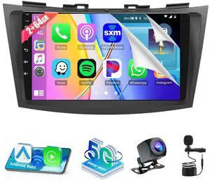 Android 15 Radio for Suzuki Swift 2011-2017 with Carplay/Android Auto, 9 inch IPS Touch Screen for Swift Head Unit Radio with DSP/Bluetooth/GPS Navigation/FM RDS/5GHz WiFi/2G RAM 64G ROM Android 15 Radio for Suzuki Swift 2011-2017 with Carplay/Android Auto, 9 inch IPS Touch Screen for Swift Head Unit Radio with DSP/Bluetooth/GPS Navigation/FM RDS/5GHz WiFi/2G RAM 64G ROM