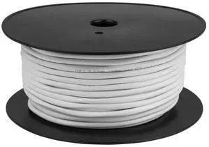 Speaker Wire - 99.9% Oxygen Free Copper ETL Listed & CL3 Indoor Speaker Cable (14/2 White, 200FT) Speaker Wire - 99.9% Oxygen Free Copper ETL Listed & CL3 Indoor Speaker Cable (14/2 White, 200FT)