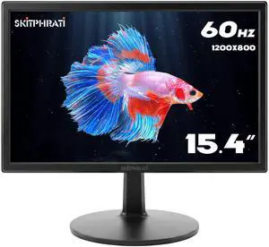 15.4-inch Monitor 1200x800 Resolution PC Monitor with HDMI, VGA, 60Hz Refresh Rate, VESA Wall Mount Support, Ideal for Office and Home Use, Black 15.4-inch Monitor 1200x800 Resolution PC Monitor with HDMI, VGA, 60Hz Refresh Rate, VESA Wall Mount Support, Ideal for Office and Home Use, Black