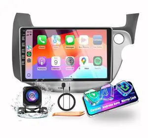 for Honda Fit Jazz 2009-2014 RHD Car CarPlay Android Auto Navigation Stereo GPS Radio Reverse Camera Display 10" IPS Touchscreen Headunit Tablet Pad Media Player, if Applicable Quad Core 2G+64G for Honda Fit Jazz 2009-2014 RHD Car CarPlay Android Auto Navigation Stereo GPS Radio Reverse Camera Display 10" IPS Touchscreen Headunit Tablet Pad Media Player, if Applicable Quad Core 2G+64G