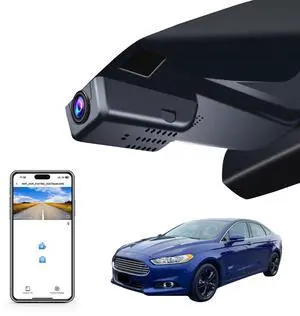 4K Dash Cam fit for Ford Fusion 2013-2020 Gen2, S SE SEL Titanium Accessories, UHD 2160P Video, WiFi & App, G-Sensor, Loop Recording, GPS, 64GB Card 4K Dash Cam fit for Ford Fusion 2013-2020 Gen2, S SE SEL Titanium Accessories, UHD 2160P Video, WiFi & App, G-Sensor, Loop Recording, GPS, 64GB Card