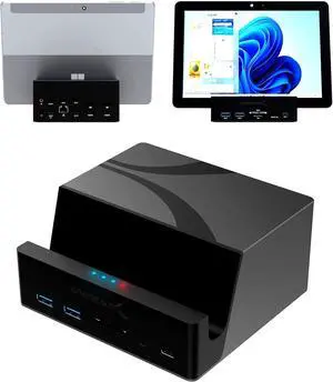 USB C Docking Station, Dual 4K@60Hz DisplayLink Dock, 85W Charging, 10Gbps USB-C & USB-A, Gigabit Ethernet, SD/microSD, Audio, Compatible with Windows, Mac, ChromeOS & More (DS-UICA) USB C Docking Station, Dual 4K@60Hz DisplayLink Dock, 85W Charging, 10Gbps USB-C & USB-A, Gigabit Ethernet, SD/microSD, Audio, Compatible with Windows, Mac, ChromeOS & More (DS-UICA)