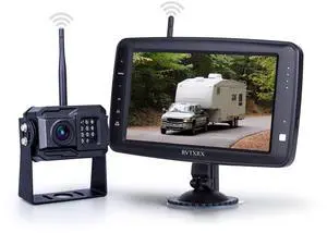 Wireless Backup Camera System with 7 inch Splitscreen, Waterproof Wireless Rear View Camera with Night Vision, Support add 2nd Wireless Reversing Camera for Trailer, RV, Trucks, Horse-Trailer, etc Wireless Backup Camera System with 7 inch Splitscreen, Waterproof Wireless Rear View Camera with Night Vision, Support add 2nd Wireless Reversing Camera for Trailer, RV, Trucks, Horse-Trailer, etc