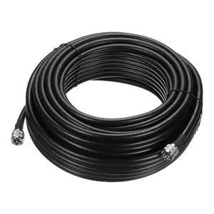 RG8/U Coax Cable with Pl-259 Male Connectors for CB/Ham Radio 30.5m/100ft RG8/U Coax Cable with Pl-259 Male Connectors for CB/Ham Radio 30.5m/100ft