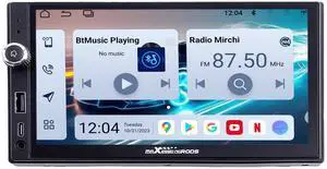 7 Double Din Car Stereo with Apple CarPlay & Android Auto, with Android 13 System and in-Dash GPS Navigation with Type C Charging 2G+32G ROM 7 Double Din Car Stereo with Apple CarPlay & Android Auto, with Android 13 System and in-Dash GPS Navigation with Type C Charging 2G+32G ROM