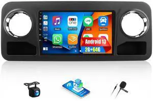 Android 2G+64G Car Radio for Benz Sprinter 2018 2019 2020 2021 2022 Car Stereo 10.1 Inch HD Touch Screen Upgrade with Carplay Android Auto GPS Navigation WiFi Backup Camera SWC Android 2G+64G Car Radio for Benz Sprinter 2018 2019 2020 2021 2022 Car Stereo 10.1 Inch HD Touch Screen Upgrade with Carplay Android Auto GPS Navigation WiFi Backup Camera SWC