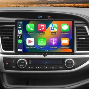 Car Radio for Toyota Highlander 2014-2019 Stereo Radio Upgraded Carplay Android Auto 8Core 4+32G 10.1 Inches QLED Screen GPS Navigation FM/AM BT Backup Camera Support JBL Car Radio for Toyota Highlander 2014-2019 Stereo Radio Upgraded Carplay Android Auto 8Core 4+32G 10.1 Inches QLED Screen GPS Navigation FM/AM BT Backup Camera Support JBL