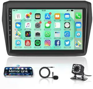 Car Stereo for Suzuki Swift 2017 2018 2019 2020 Android Radio with GPS Navigation, 9 Inch Touch Screen Car Radio with Bluetooth FM WiFi Mirror Link + Backup Camera Car Stereo for Suzuki Swift 2017 2018 2019 2020 Android Radio with GPS Navigation, 9 Inch Touch Screen Car Radio with Bluetooth FM WiFi Mirror Link + Backup Camera
