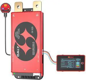 BMS 24V 8S 150A Display - Smart BMS with 3 Inch LCD Screen WiFi Bluetooth Module Supports RS485 CAN for 24V LiFePO4 for Mobility Scooters Electric Wheelchairs BMS 24V 8S 150A Display - Smart BMS with 3 Inch LCD Screen WiFi Bluetooth Module Supports RS485 CAN for 24V LiFePO4 for Mobility Scooters Electric Wheelchairs