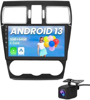 Android Radio for Crosstrek/XV, Forester, Impreza/Wax, Legacy, with 9 inch Touchscreen, 2GB+64GB, Support Carplay, Android Auto, SWC, WiFi, Bluetooth, FM AM Radio, with Rear Camera Android Radio for Crosstrek/XV, Forester, Impreza/Wax, Legacy, with 9 inch Touchscreen, 2GB+64GB, Support Carplay, Android Auto, SWC, WiFi, Bluetooth, FM AM Radio, with Rear Camera
