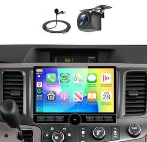 10.1" QLED 8Core Car Stereo for Toyota Sienna 2010-2014,Wireless Carplay Android Auto Touch Screen Radio,Android15/GPS/5G WiFi/32EQ DSP/63UI/Bluetooth5.0/SWC/Backup Camera,4+64G 10.1" QLED 8Core Car Stereo for Toyota Sienna 2010-2014,Wireless Carplay Android Auto Touch Screen Radio,Android15/GPS/5G WiFi/32EQ DSP/63UI/Bluetooth5.0/SWC/Backup Camera,4+64G