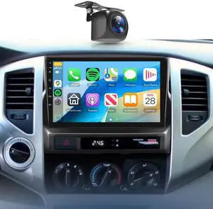 2G+64G Car Stereo for Toyota Tacoma 2005-2013 Car Radio Wireless Carplay/Android Auto,Android Stereo 9Inch Touch Screen GPS Navi WiFi Bluetooth FM/RDS Mirror Link SWC Backup Camera for Tacoma Radio 2G+64G Car Stereo for Toyota Tacoma 2005-2013 Car Radio Wireless Carplay/Android Auto,Android Stereo 9Inch Touch Screen GPS Navi WiFi Bluetooth FM/RDS Mirror Link SWC Backup Camera for Tacoma Radio