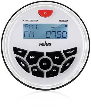 Marine Bluetooth Stereo Radio Boat Radio AM FM Tuner Bluetooth Streaming Music Digital Media on Boats Golf Cart ATV UTV and Spa Hot Tubs Marine Bluetooth Stereo Radio Boat Radio AM FM Tuner Bluetooth Streaming Music Digital Media on Boats Golf Cart ATV UTV and Spa Hot Tubs