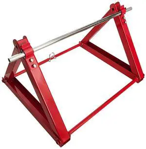 Cable Reel Drum Roller Holder Wire Dispenser Cable Rack Fold Spool Holder Dispenser FOLD CABLE DRUM JACK RED Cable Reel Drum Roller Holder Wire Dispenser Cable Rack Fold Spool Holder Dispenser FOLD CABLE DRUM JACK RED