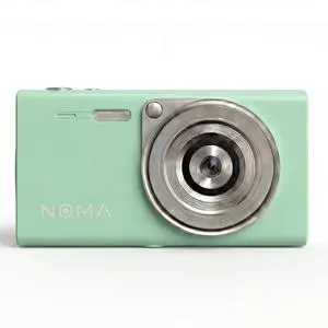 Noma Vintage Digital Camera Retro Aesthetic Point and Shoot, 48MP Photos, 4K Video, Compact Travel Camera with SD Card Reader Included (Mint Green) Noma Vintage Digital Camera Retro Aesthetic Point and Shoot, 48MP Photos, 4K Video, Compact Travel Camera with SD Card Reader Included (Mint Green)