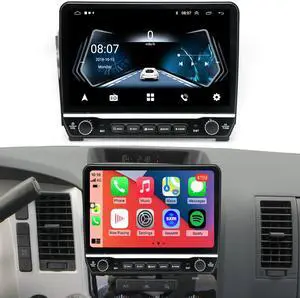 for Toyota Tundra Radio Upgrade 2009 2010 2011 2012 2013,Sequoia 2008-2018,QLED Touch Screen Stereo Replacement,Carplay and Android Auto,Free Camera for Toyota Tundra Radio Upgrade 2009 2010 2011 2012 2013,Sequoia 2008-2018,QLED Touch Screen Stereo Replacement,Carplay and Android Auto,Free Camera
