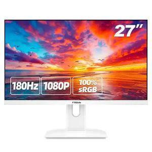 27 White Monitor, FHD (1920x1080P) 180Hz 100% sRG Computer Monitors,IPS Panel, 3Sides Frameless, Flicker-Less,Blue Light Filter, for Office & Gaming (DP,HDMI) 27 White Monitor, FHD (1920x1080P) 180Hz 100% sRG Computer Monitors,IPS Panel, 3Sides Frameless, Flicker-Less,Blue Light Filter, for Office & Gaming (DP,HDMI)