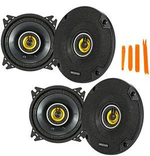 46CSC44 - Two Pairs of CS-Series CSC4 4-Inch (100mm) Coaxial Speakers, 4-Ohm (2 Pairs) 46CSC44 - Two Pairs of CS-Series CSC4 4-Inch (100mm) Coaxial Speakers, 4-Ohm (2 Pairs)