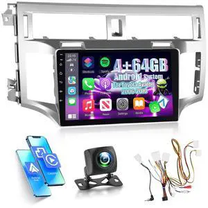 4G+64G 8 Core Android 15 Car Stereo for Toyota Avalon 2006-2010 with Carplay & Android Auto - 9 Inch 1280 * 720P Touchscreen Radio with EQ DSP/3D Car Models/5GHz WiFi/GPS/Backup Camera 4G+64G 8 Core Android 15 Car Stereo for Toyota Avalon 2006-2010 with Carplay & Android Auto - 9 Inch 1280 * 720P Touchscreen Radio with EQ DSP/3D Car Models/5GHz WiFi/GPS/Backup Camera
