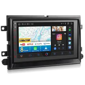 7 Inch F150 Car Stereo Touchscreen Radio Upgrade Wireless Apple CarPlay Android Auto for Ford F150 2004-2008, Android 8Core 4+64GB F150 Car Play with Bluetooth, GPS Navigation, Netflix, YouTube 7 Inch F150 Car Stereo Touchscreen Radio Upgrade Wireless Apple CarPlay Android Auto for Ford F150 2004-2008, Android 8Core 4+64GB F150 Car Play with Bluetooth, GPS Navigation, Netflix, YouTube