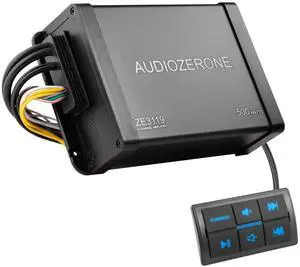 Marine Bluetooth Amplifier car Audio System Waterproof Multi-Function Remote Class D Amp ATV UTV Amp 4 Channel Output (Balck) Marine Bluetooth Amplifier car Audio System Waterproof Multi-Function Remote Class D Amp ATV UTV Amp 4 Channel Output (Balck)