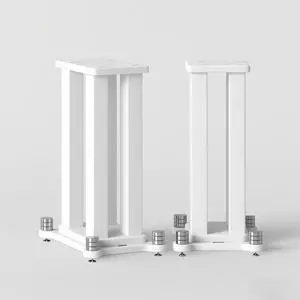 A Pair of Speaker Stands, Heavy Duty Speaker Stand Holds Bookshelf/Satellite/Large Speaker, Vibration-Absorbing MDF Design, 1.96×1.96in Metal Column Support,Holds 88lbs Speaker(19.6in) (19.6in) A Pair of Speaker Stands, Heavy Duty Speaker Stand Holds Bookshelf/Satellite/Large Speaker, Vibration-Absorbing MDF Design, 1.96×1.96in Metal Column Support,Holds 88lbs Speaker(19.6in) (19.6in)