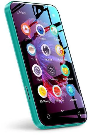 72GB WiFi Mp3 Player with Bluetooth, 4.0" Full Touch Screen Mp4 Player with Speaker, Portable Digital Music Player with FM Radio, Browser,Can't Install/Download Any New Apps (Blue) 72GB WiFi Mp3 Player with Bluetooth, 4.0" Full Touch Screen Mp4 Player with Speaker, Portable Digital Music Player with FM Radio, Browser,Can't Install/Download Any New Apps (Blue)