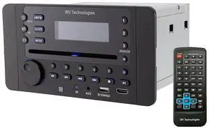 iRV63 3 Zones Wall Mount RV Stereo - 7-Speaker Output, DVD/CD/MP4 Player, HDMI ARC & CEC, NFC Bluetooth, App Control, Digital Surround Sound Entertainment Hub for Trailers iRV63 3 Zones Wall Mount RV Stereo - 7-Speaker Output, DVD/CD/MP4 Player, HDMI ARC & CEC, NFC Bluetooth, App Control, Digital Surround Sound Entertainment Hub for Trailers