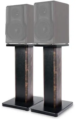 24 Inch (60CM) - Pair- Wood Speaker Stands for Home-Cinema HiFi Desktop and Satellite Speakers Monitor Stands 24 Inch (60CM) - Pair- Wood Speaker Stands for Home-Cinema HiFi Desktop and Satellite Speakers Monitor Stands