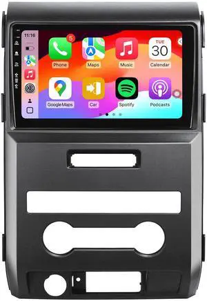 5G(WiFi6) Car Stereo for Ford F150 F-150 2009-2012 Android 13 with Wireless CarPlay Android Auto, 9 inch IPS Touchscreen Car Radio Player with 1080P Backup Camera/FM/SWC 5G(WiFi6) Car Stereo for Ford F150 F-150 2009-2012 Android 13 with Wireless CarPlay Android Auto, 9 inch IPS Touchscreen Car Radio Player with 1080P Backup Camera/FM/SWC