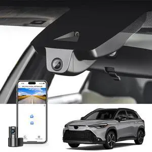 Front 4K & Rear 1080P Dash Cam Custom fit for Toyota Corolla cross & Corolla cross Hybrid 2023 2024 2025 2026 (Model A),LE L XLE etc,OEM Factory Look,2160P UHD Video,Built-in WiFi & APP,GPS,128GB Card Front 4K & Rear 1080P Dash Cam Custom fit for Toyota Corolla cross & Corolla cross Hybrid 2023 2024 2025 2026 (Model A),LE L XLE etc,OEM Factory Look,2160P UHD Video,Built-in WiFi & APP,GPS,128GB Card
