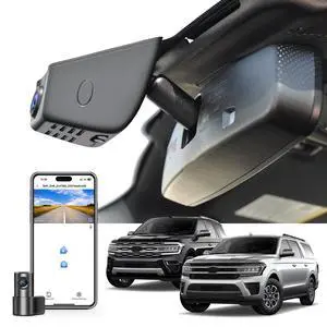 Front 4K & Rear 1080p Dash Cam Custom fit for Ford Expedtion/Expedtion MAX 2018-2026, XLT Limited Timberline King Ranch Platinum, Integrated OEM Look, UHD 2160P Video, App & WiFi, 128GB Card Front 4K & Rear 1080p Dash Cam Custom fit for Ford Expedtion/Expedtion MAX 2018-2026, XLT Limited Timberline King Ranch Platinum, Integrated OEM Look, UHD 2160P Video, App & WiFi, 128GB Card