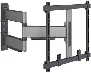 TVM 5445 Full-Motion Ultra-Thin TV Wall Bracket for 32-65 inch TVs, Max. 77 lbs, Swivels up to 180°, Full-Motion TV Mount max. VESA 400x400, Universally Compatible TVM 5445 Full-Motion Ultra-Thin TV Wall Bracket for 32-65 inch TVs, Max. 77 lbs, Swivels up to 180°, Full-Motion TV Mount max. VESA 400x400, Universally Compatible
