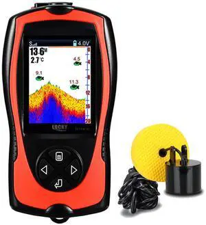 Portable Fish Finder Handheld Kayak Fish Finders Wired Fish Depth Finder Sonar Sensor Transducer for Boat Fishing Sea Fishing Portable Fish Finder Handheld Kayak Fish Finders Wired Fish Depth Finder Sonar Sensor Transducer for Boat Fishing Sea Fishing
