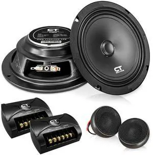 Tropo 6.5 160 Watt 2-Way Shallow-Mount Component Speaker Set Tropo 6.5 160 Watt 2-Way Shallow-Mount Component Speaker Set
