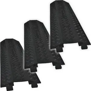 Drop Trak Cable & Hose Protector Cord Cover - Medium - Black - 3 Pack Drop Trak Cable & Hose Protector Cord Cover - Medium - Black - 3 Pack