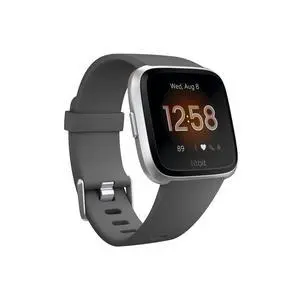 Versa Lite Smartwatch,GPS,Charcoal/Silver Aluminum, One Size (S & L Bands Included) Versa Lite Smartwatch,GPS,Charcoal/Silver Aluminum, One Size (S & L Bands Included)