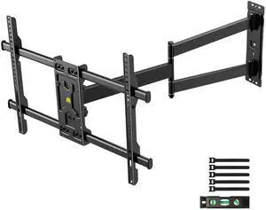 Long Arm Corner TV Wall Mount for 32-75 inch TVs,Single Stud Full Motion Articulating TV Mount Bracket with 33 Extension, Swivel Tilt, Max VESA 600x400mm, Holds up to 100 lbs Long Arm Corner TV Wall Mount for 32-75 inch TVs,Single Stud Full Motion Articulating TV Mount Bracket with 33 Extension, Swivel Tilt, Max VESA 600x400mm, Holds up to 100 lbs