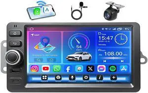 4Core+64G ROM Car Radio for Chevy Silverado 2003-2006: Android 13 Stereo with 1280 * 800 IPS Touchscreen, Wireless CarPlay Android Auto, GPS Navigation, 5G WiFi Bluetooth, Backup Camera FM SWC 4Core+64G ROM Car Radio for Chevy Silverado 2003-2006: Android 13 Stereo with 1280 * 800 IPS Touchscreen, Wireless CarPlay Android Auto, GPS Navigation, 5G WiFi Bluetooth, Backup Camera FM SWC