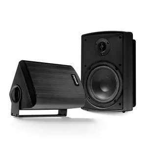5.25" Outdoor Bluetooth Speakers IP44 Weather-Resistant Wall Mount Pair, Remote Included, Expandable to 16 Units, Patio & Backyard Ready (GHSI-W525BT-PR-BLK) 5.25" Outdoor Bluetooth Speakers IP44 Weather-Resistant Wall Mount Pair, Remote Included, Expandable to 16 Units, Patio & Backyard Ready (GHSI-W525BT-PR-BLK)