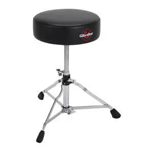 Drum Throne with Adjustable Height, Round Seat, Single-Braced Drum Stool, Lightweight Portable Design, Comfortable Cushion, Ideal for Practice, Travel, or Gigs, 4000 Series (4608) Drum Throne with Adjustable Height, Round Seat, Single-Braced Drum Stool, Lightweight Portable Design, Comfortable Cushion, Ideal for Practice, Travel, or Gigs, 4000 Series (4608)