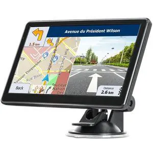 GPS Navigator for Car Truck RV, 7" Touchscreen GPS Navigation System, 2026 Map with Voice Guidance, Speed Alert, Red Light Warning, Custom Truck Routing, Free Updates (Blue) GPS Navigator for Car Truck RV, 7" Touchscreen GPS Navigation System, 2026 Map with Voice Guidance, Speed Alert, Red Light Warning, Custom Truck Routing, Free Updates (Blue)